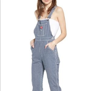 Dickies Hickory Stripe Bib Overall